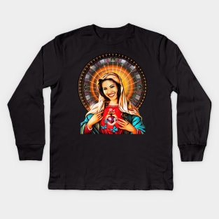 Our Lady Selena Kids Long Sleeve T-Shirt